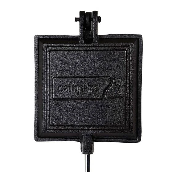 Campfire Cast Iron Jaffle Iron - Jumbo, Single 2 Campfire Cast Iron Jaffle Iron - Jumbo, Single - Image 2