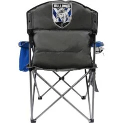 NRL Canterbury Bulldogs Camp Chair -BCF Outdoor Gear BCF 343738 04 hi res