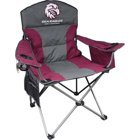 NRL Manly Sea Eagles Camp Chair 1 NRL Manly Sea Eagles Camp Chair