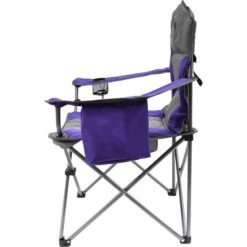 NRL Melbourne Storm Camp Chair -BCF Outdoor Gear BCF 343743 03 hi res