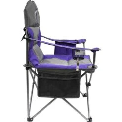 NRL Melbourne Storm Camp Chair -BCF Outdoor Gear BCF 343743 05 hi res