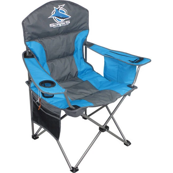 NRL Cronulla Sharks Camp Chair 1 NRL Cronulla Sharks Camp Chair