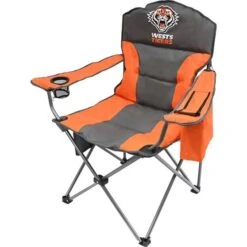 NRL Wests Tigers Camp Chair -BCF Outdoor Gear BCF 343752 02 hi res