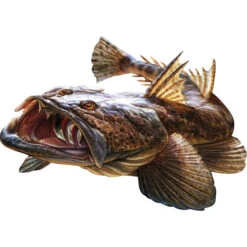 Savage Gear Savage Flathead Large Sticker 2 Pack