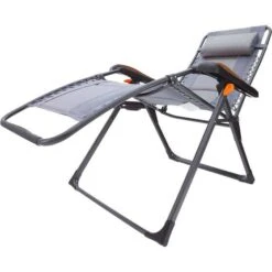 Wanderer Premium Reclining Alloy Lounger -BCF Outdoor Gear BCF 520326 04 hi res