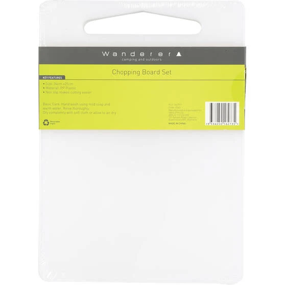Wanderer Chopping Board Set 2 Pack 2 Wanderer Chopping Board Set 2 Pack - Image 2