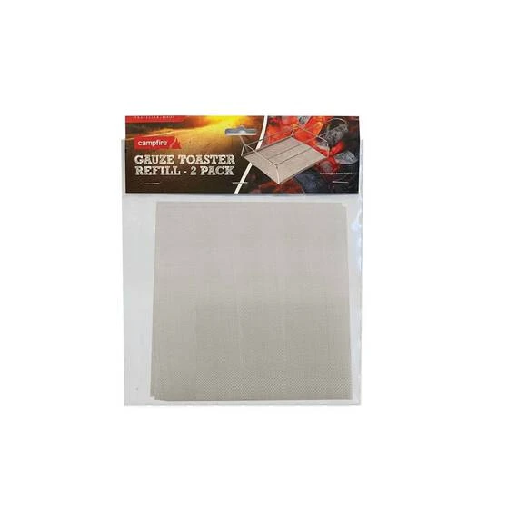 Campfire Gauze Toaster Refill 2 Pack 1 Campfire Gauze Toaster Refill 2 Pack