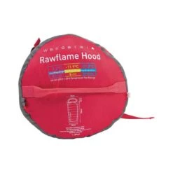 Wanderer Youth RawFlame -5.2C Hooded Sleeping Bag -BCF Outdoor Gear BCF 579873 04 hi res