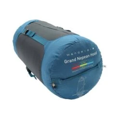 Wanderer Grand Nepean +7.7C Cotton Hooded Sleeping Bag -BCF Outdoor Gear BCF 582093 07 hi res