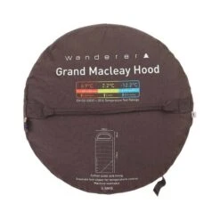 Wanderer Grand Macleay +6.9C Cotton Hooded Sleeping Bag 12 Wanderer Grand Macleay +6.9C Cotton Hooded Sleeping Bag -BCF Outdoor Gear BCF 582094 05 hi res