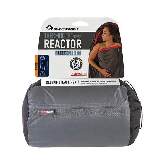Sea To Summit Thermolite Reactor Fleece Sleeping Bag Liner 1 Sea To Summit Thermolite Reactor Fleece Sleeping Bag Liner