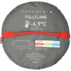 Wanderer FullFlame -6.9°C Hooded Sleeping Bag -BCF Outdoor Gear BCF 628859 06 hi res