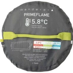 Wanderer PrimeFlame 5.8°C Camper Sleeping Bag -BCF Outdoor Gear BCF 628924 06 hi res