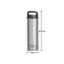 YETI Rambler® Bottle With Chug Cap 532ml Black -BCF Outdoor Gear BCF 629364 03 black hi res