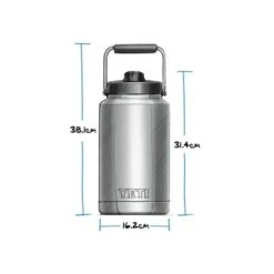 YETI Rambler® One Gallon Jug 3.7L Stainless -BCF Outdoor Gear BCF 629397 04 stainless hi res