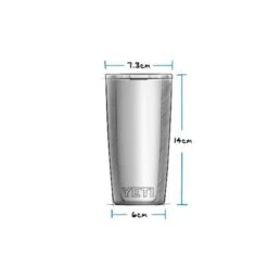 YETI Rambler® Tumbler With Magslider Lid 295ml Black -BCF Outdoor Gear BCF 629400 02 black hi res