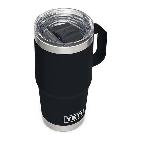 YETI Rambler® Travel Mug With StrongHold™ Lid 591ml Black 1 YETI Rambler® Travel Mug With StrongHold™ Lid 591ml Black