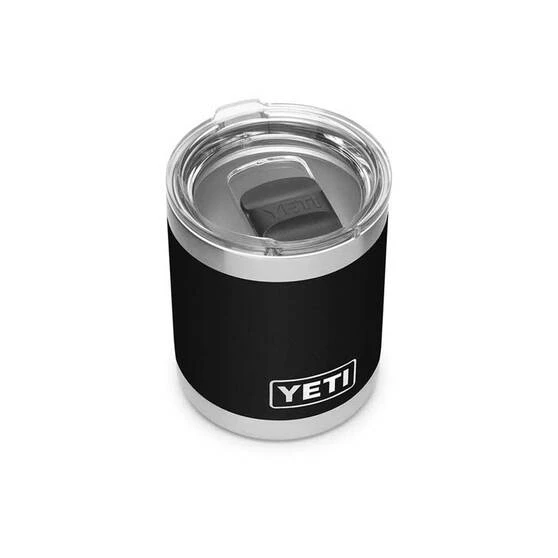 YETI Rambler® Lowball With MagSlider Lid 295ml Black 1 YETI Rambler® Lowball With MagSlider Lid 295ml Black