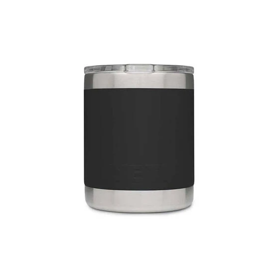 YETI Rambler® Lowball With MagSlider Lid 295ml Black 2 YETI Rambler® Lowball With MagSlider Lid 295ml Black - Image 2