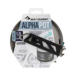 Sea To Summit Alpha Pot Grey 1.2L -BCF Outdoor Gear BCF 632527 04 hi res