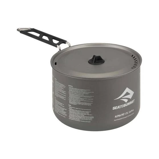 Sea To Summit Alpha Pot Grey 1.9L 2 Sea To Summit Alpha Pot Grey 1.9L - Image 2