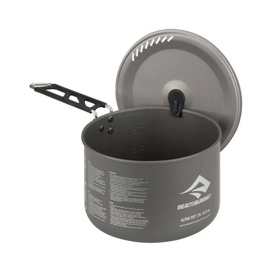 Sea To Summit Alpha Pot Grey 1.9L 3 Sea To Summit Alpha Pot Grey 1.9L - Image 3
