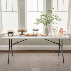 Peakform 6ft Centrefold Blow Mould Folding Table 15 Peakform 6ft Centrefold Blow Mould Folding Table -BCF Outdoor Gear BCF 634100 06 hi res