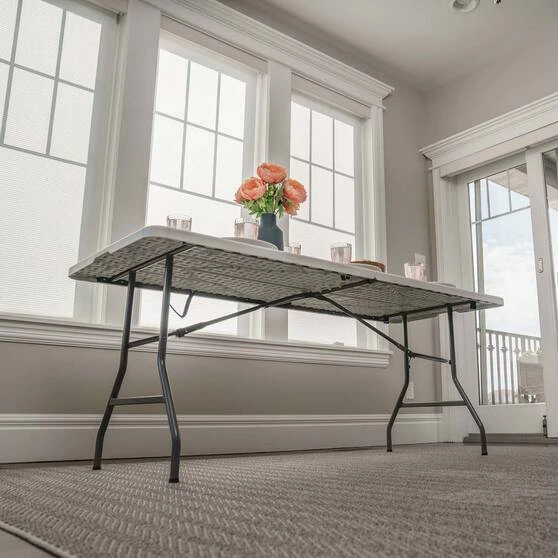 Peakform 6ft Centrefold Blow Mould Folding Table 8 Peakform 6ft Centrefold Blow Mould Folding Table - Image 8