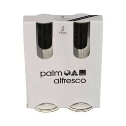 Palm Alfresco Tritan Forever Unbreakable Flute Glass 2 Pack