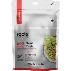 Radix Nutrition Freeze Dried Plant Based Basil Pesto 600kcal