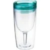 TraVino Spill Proof Wine Cup Green