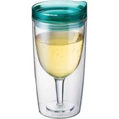 TraVino Spill Proof Wine Cup Green -BCF Outdoor Gear BCF 652488 02 green hi res